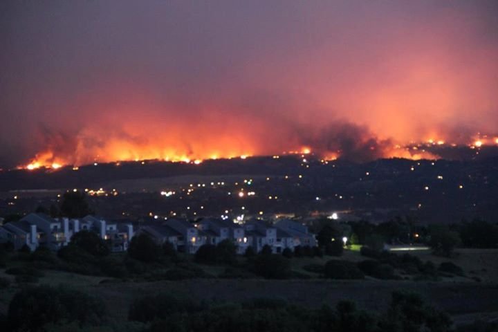 Raquel Chambers' album, Waldo Canyon Fire in Colorado Springs