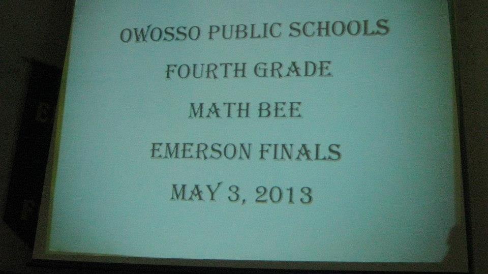 Candy Soldan's album, Alyssa's Math Bee finals