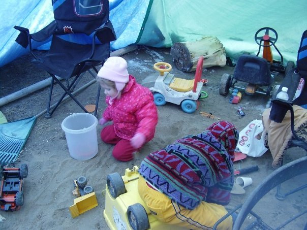 Brian Castle's album, spring camping A.K.A. the april blizzard 2008