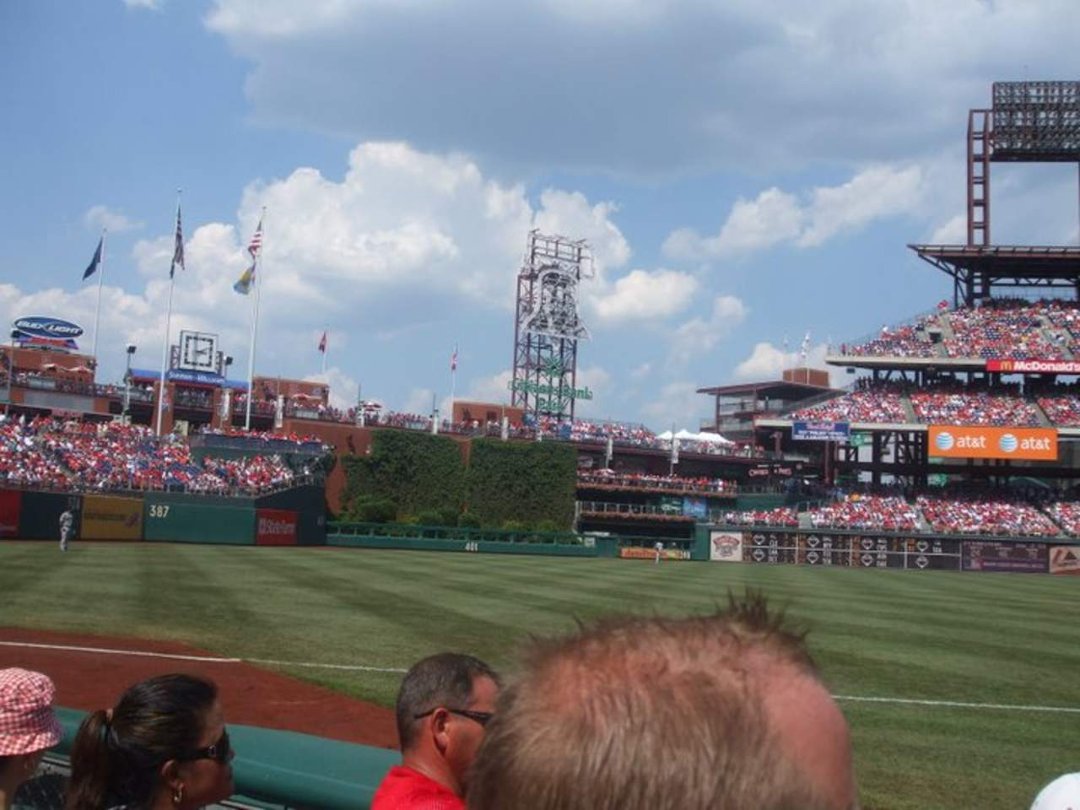 Fred Warder's album, phillies game with my granddaughter caitlin-phils won 6/5