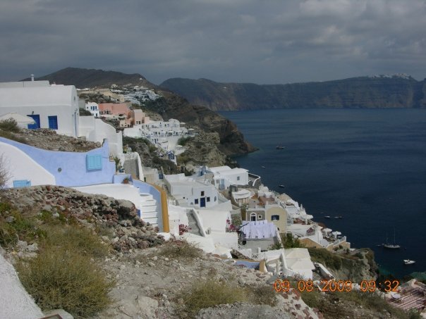 James Cook's album, Santorrini vacation