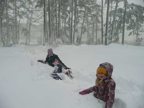 Jennifer Varney's album, snow feb 2010