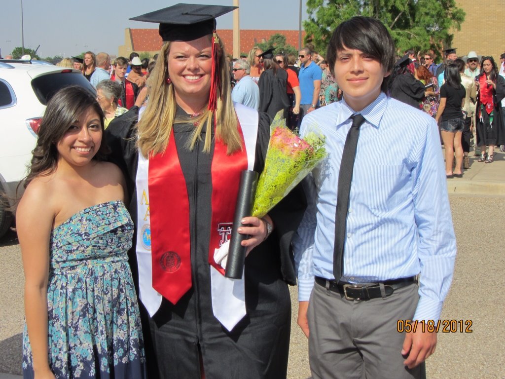 Larry Williams' album, Brittany' Graduation from Texas Tech University's