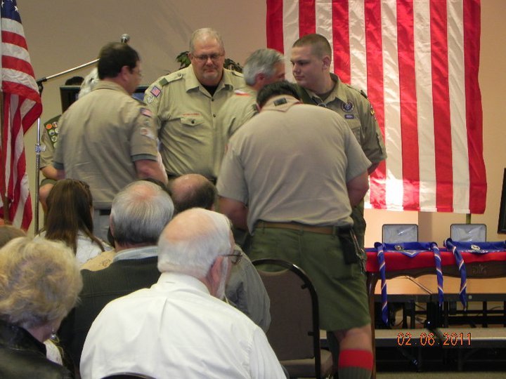 Sandra Lankford's album, Presentation of Eagle Scouts - George Harris & Ricky Rojas (Ge