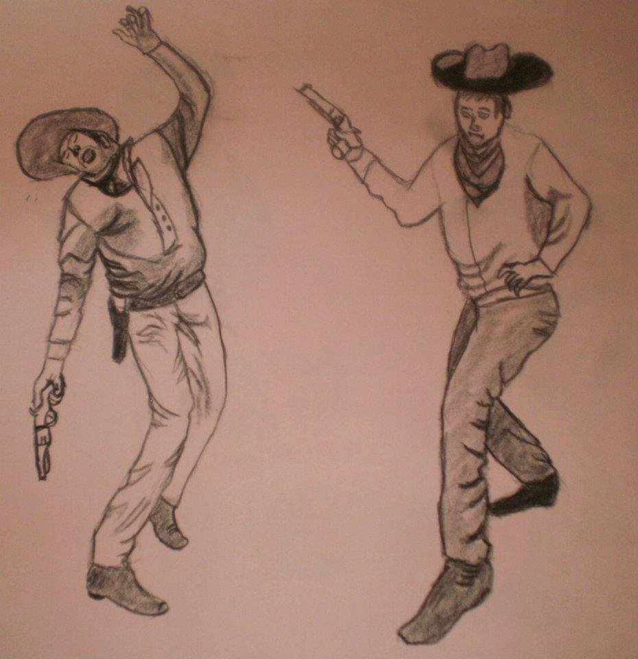 Melvin Allen's album, My school drawings
