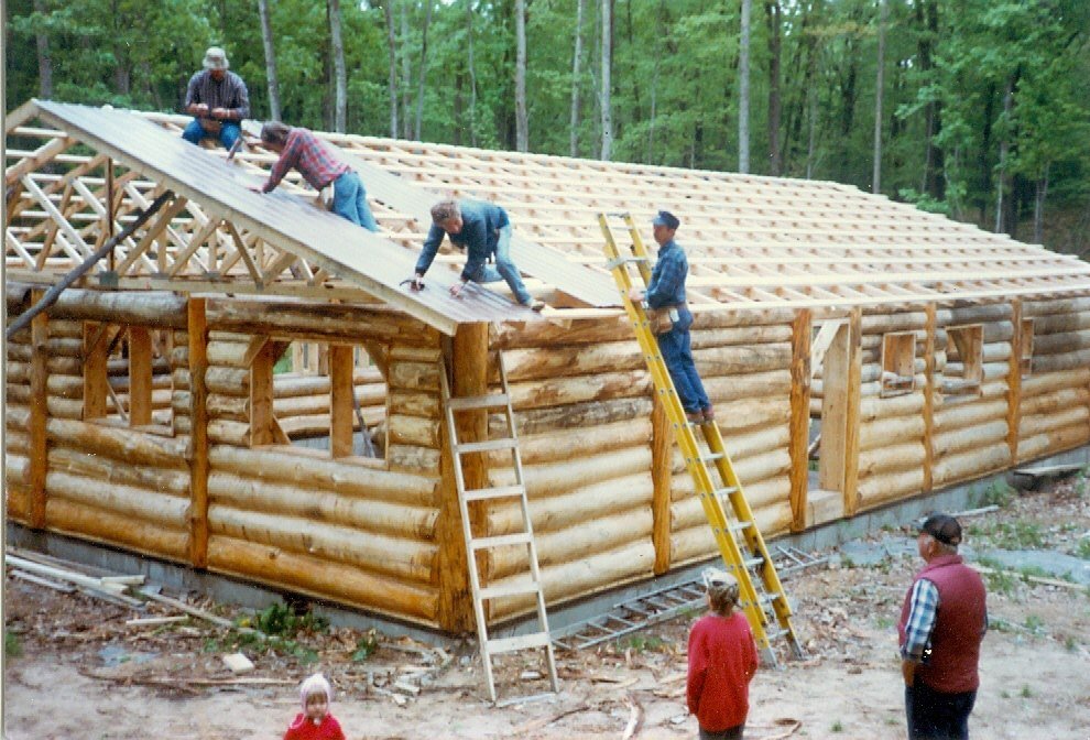 Wendy Kerry's album, Building Kerry cabin