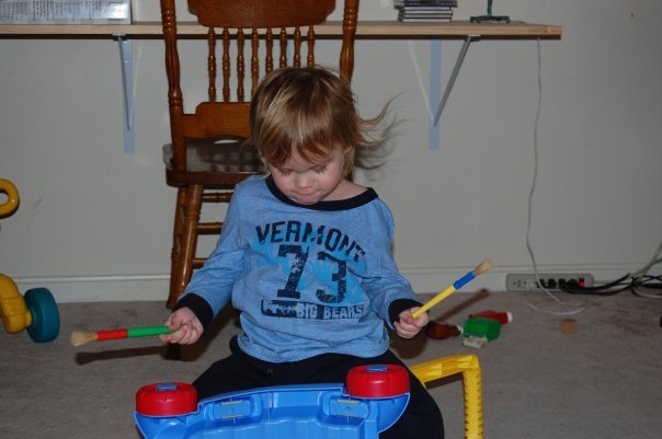 David Dickey's album, Caleb - Future Rocker?!