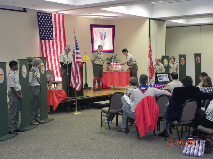 Sandra Lankford's album, Presentation of Eagle Scouts - George Harris & Ricky Rojas (Ge
