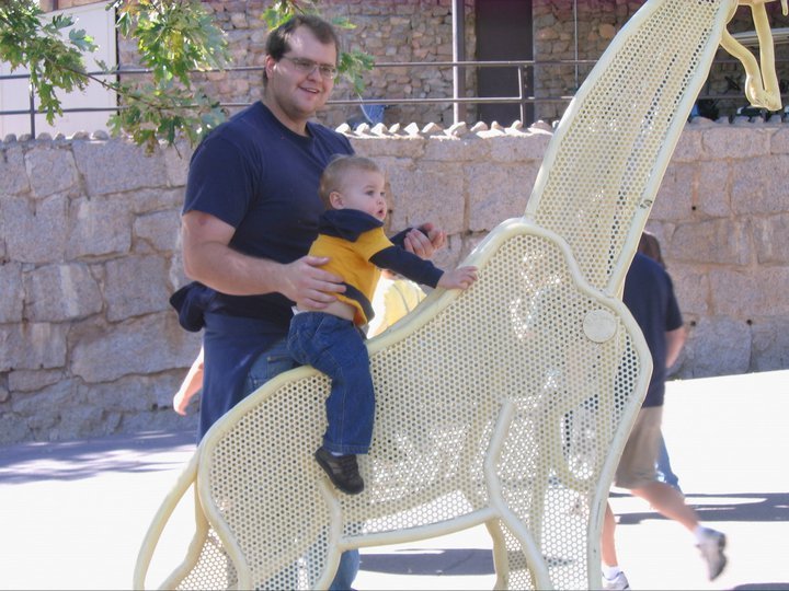 Ken Cain's album, Keaghan at the Zoo