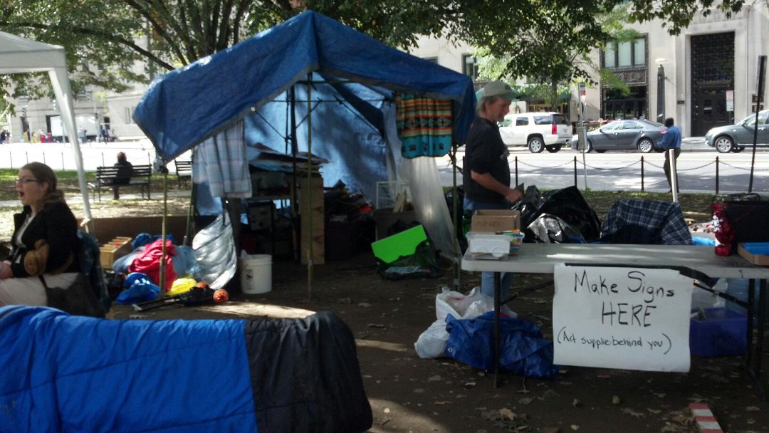 Scott Shields' album, occupy dc at McPherson Square