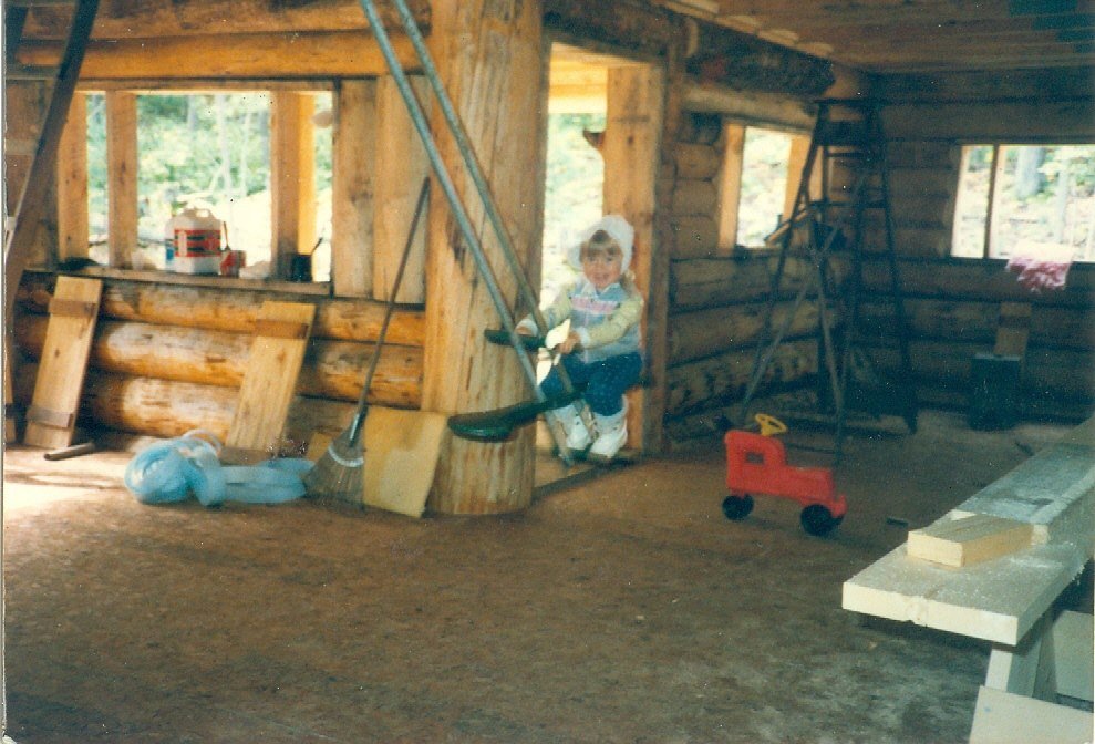 Wendy Kerry's album, Building Kerry cabin