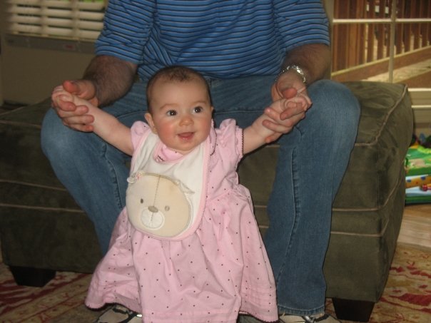Carol Lowing's album, early Easter with Mia