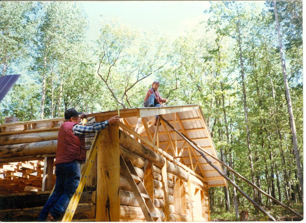 Wendy Kerry's album, Building Kerry cabin