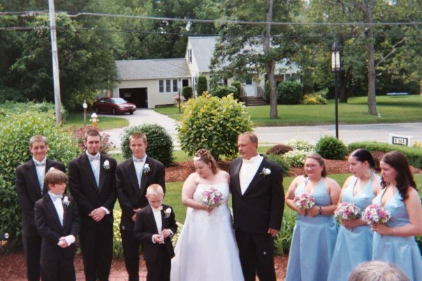 Barbara Mellor's album, wedding