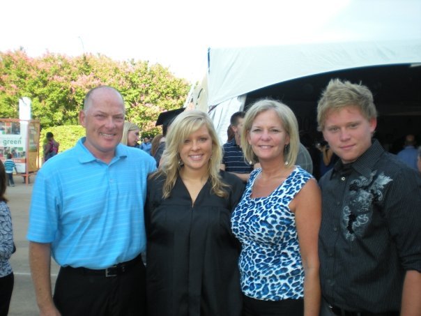 Wes Wright's album, Whitney's College graduation