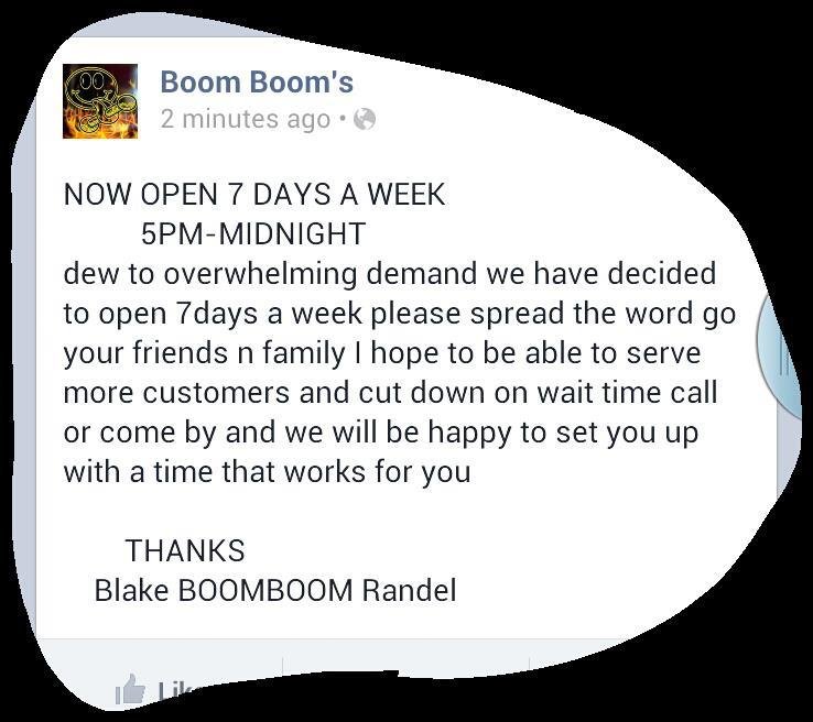 Boom Boom's' album, Mobile Uploads