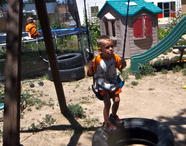 Cathleen Howard's album, Ezra -- age 3