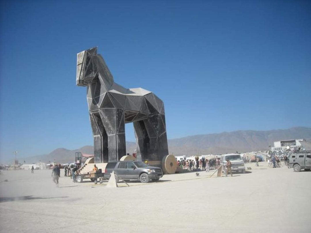 Peter Gardner's album, Burning Man