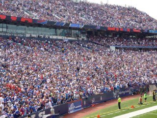 Mark Nigro's album, Bills Home Opener with Mark, Alice, Pete