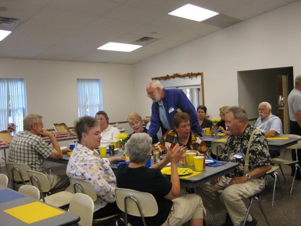 George Brainard's album, Class of '59 pizza party