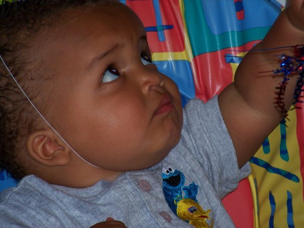 Mary Beth Hall's album, Theo's first birthday