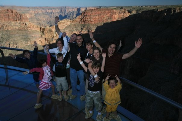 Fran Balderrama's album, Family at Grand Canyon