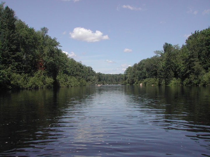 Ray Lang's album, Wolf River, Wisconsin rafting