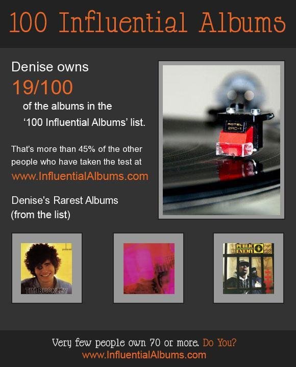 Denise Turben's album, Influential Albums Photos