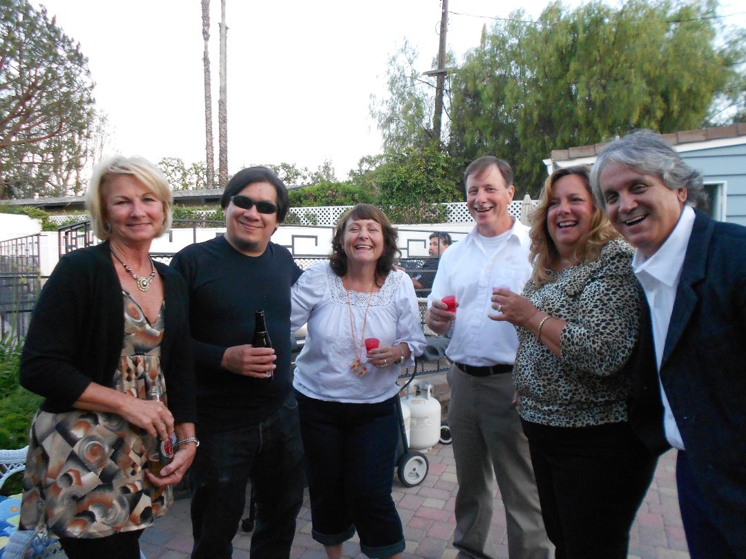 Julia Sweeney's album, May birthday party
