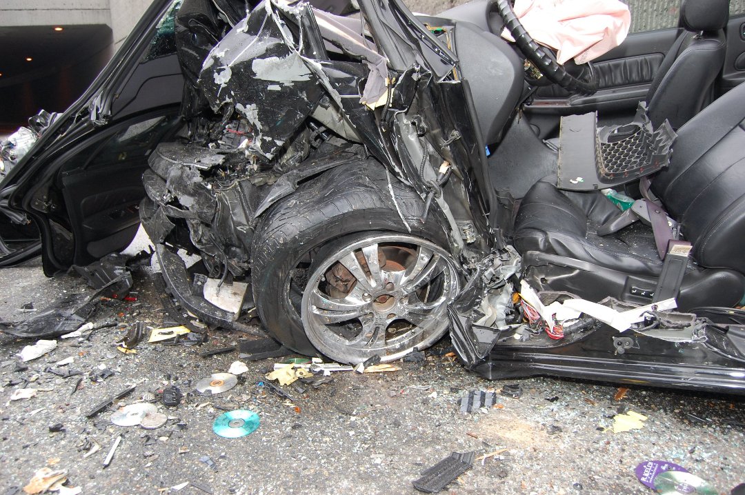 Michael Cavaiani's album, car crash