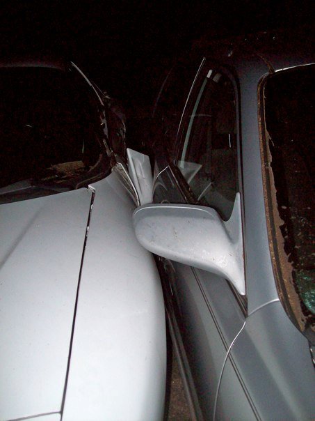 Sandra Queipo's album, car crash
