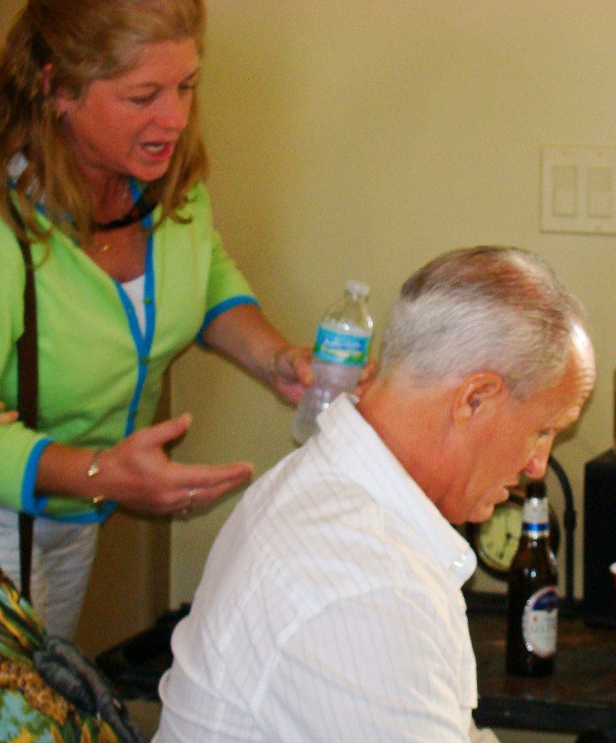 Ron Senger's album, Rich's retirement party