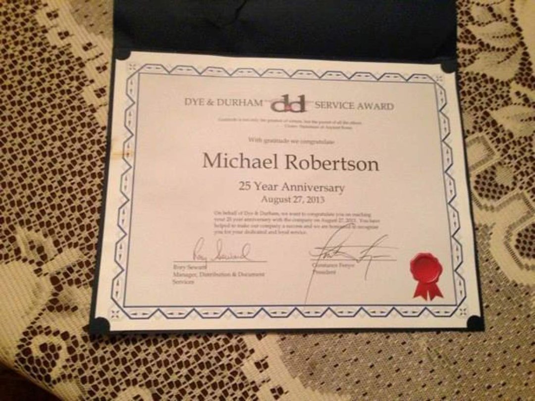 Michael Robertson's album, My Favorite