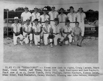 Ralph Nelson's album, History of West Pasco Little League ('71)