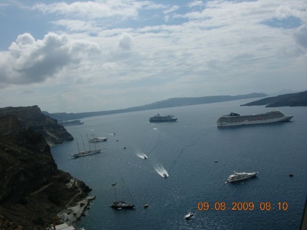 James Cook's album, Santorrini vacation