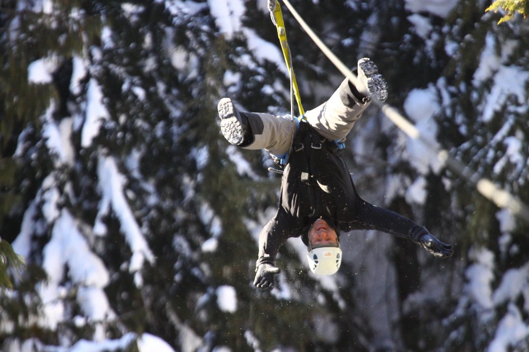John Ackert's album, Ziplining Whistler Canada