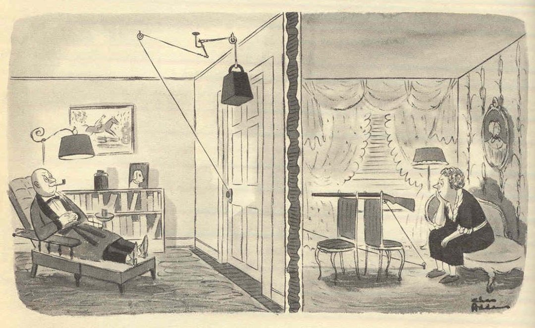 Sharon Thomas' album, Charles Addams - My favorites from his book Nightcrawlers.
