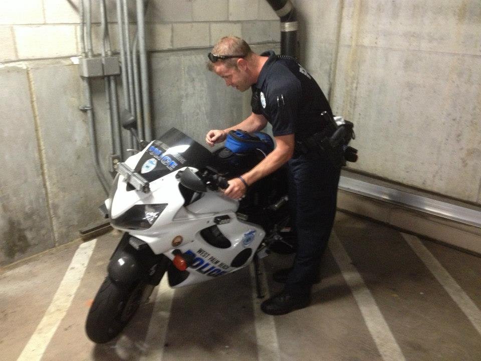 Mark Mavis' album, West Palm Beach Police ride along