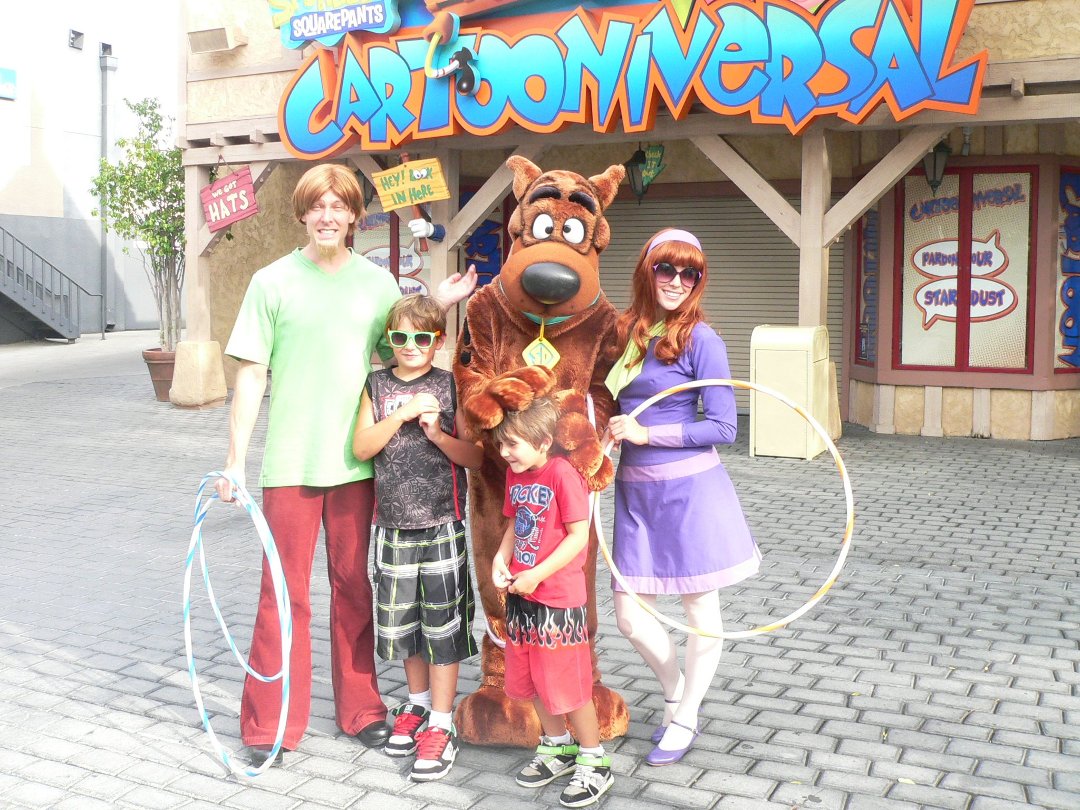 Devon Merritt's album, Disney land & Universal studios