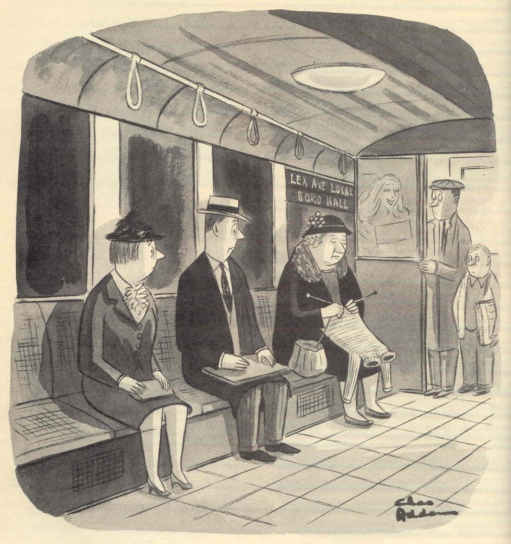 Sharon Thomas' album, Charles Addams - My favorites from his book Nightcrawlers.