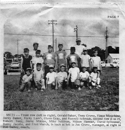 Ralph Nelson's album, History of West Pasco Little League ('71)