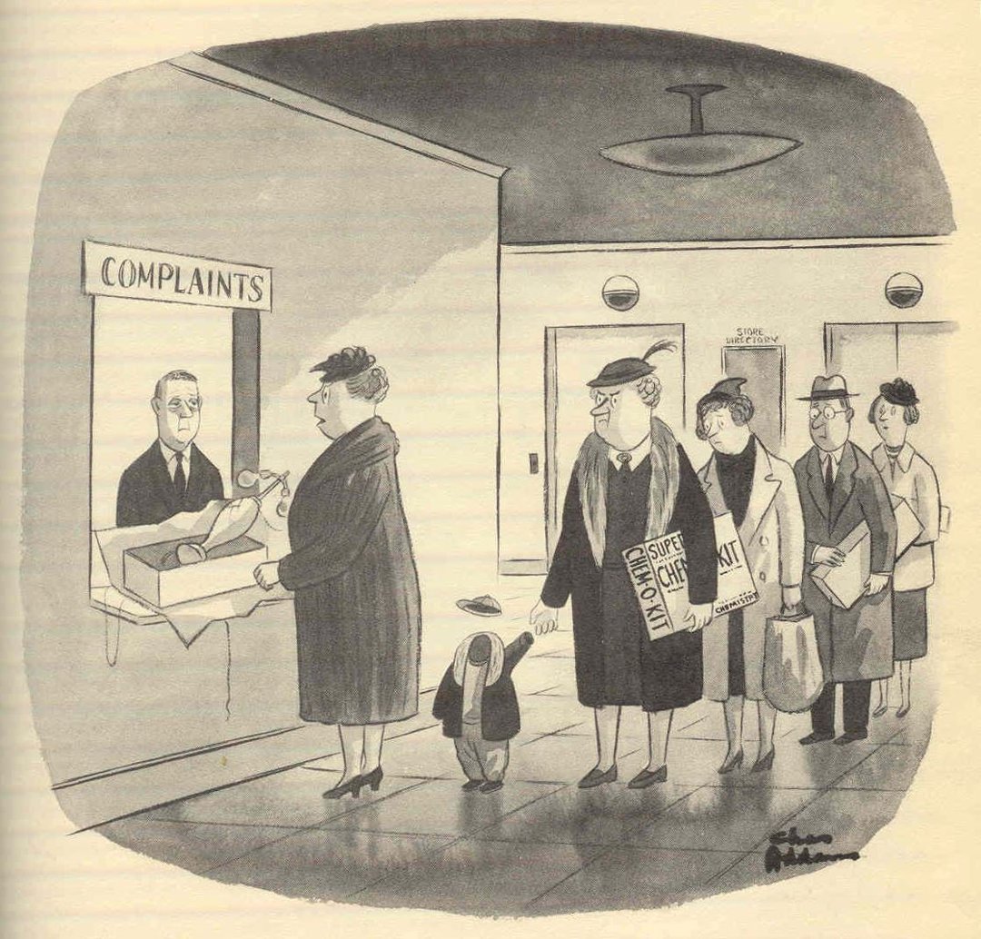 Sharon Thomas' album, Charles Addams - My favorites from his book Nightcrawlers.