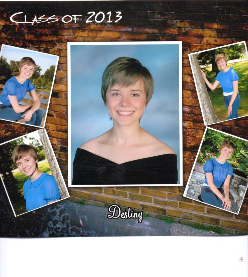 melissa sanders' album, Destiny Senior Pictures