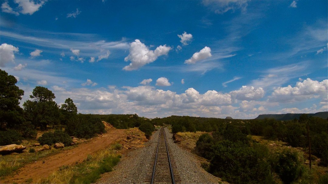 Arthur King's album, Train somewhere in Colorado/New Mexico