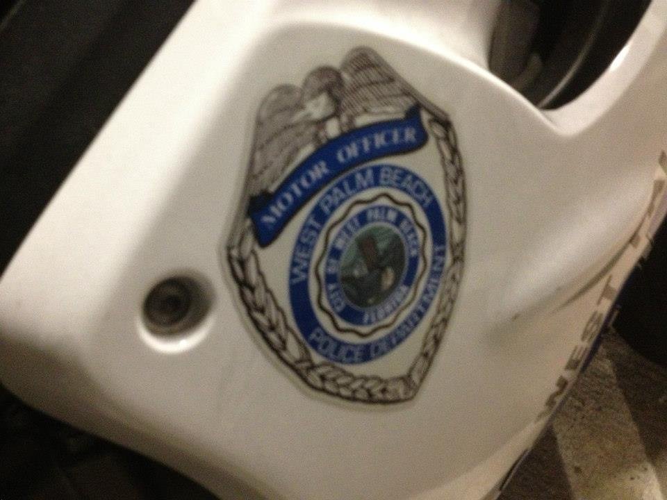 Mark Mavis' album, West Palm Beach Police ride along