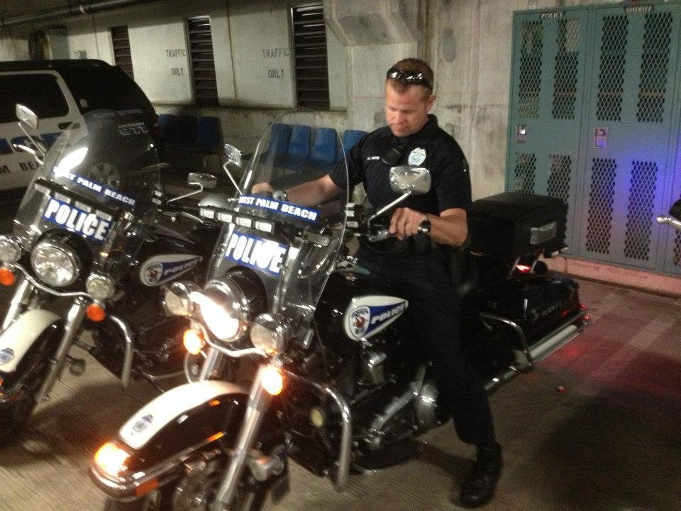 Mark Mavis' album, West Palm Beach Police ride along