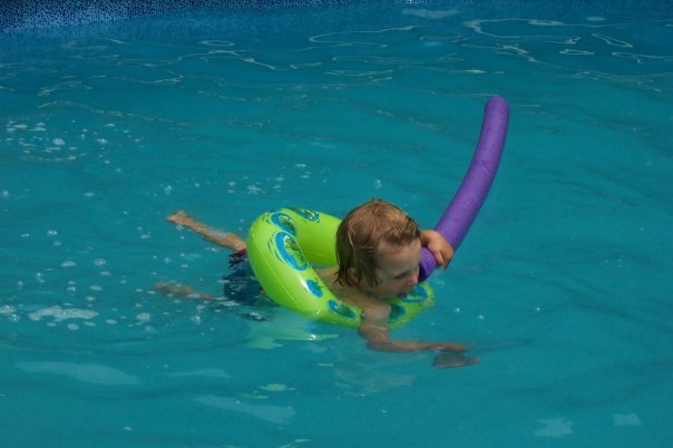 Doris Frick's album, more pool pictures