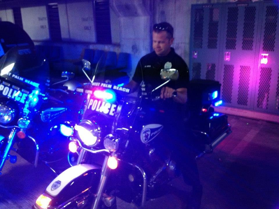 Mark Mavis' album, West Palm Beach Police ride along