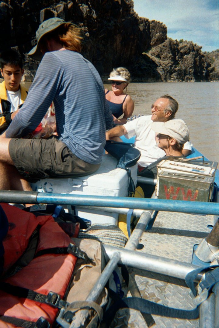 Nick Nettleton's album, GJHS Class of 61 raft trip, 2001