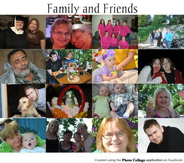 Cheryl Kubicek's album, My Collages